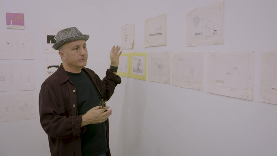 Barney Saltzberg Art Show